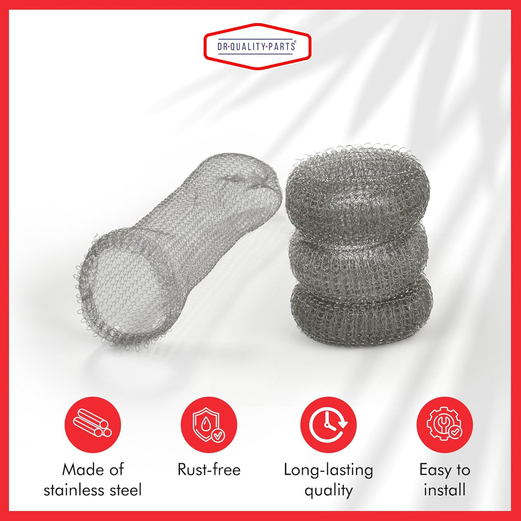 Washing Machine Lint Trap – Stainless Steel Hose Filter, Mesh Drain Catcher, Washer Sock Lint