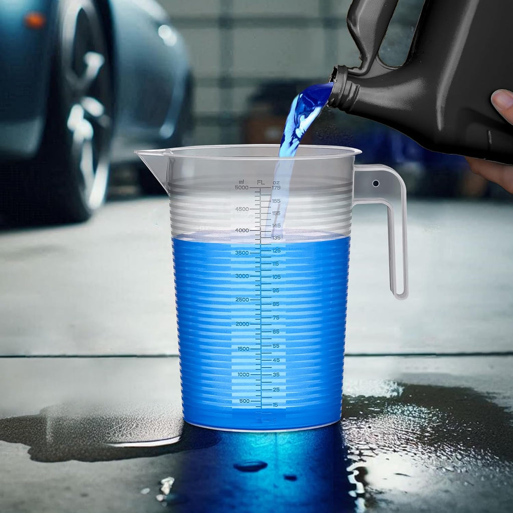 Amazing Abby - Michelle - 128-Ounce (1-Gallon, 4-Quart) Unbreakable Plastic Measuring Pitcher