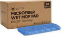 Microfiber Wholesale 20 inch Microfiber Mop Pads - Machine Washable, Reusable, Refills &