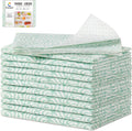 Cooyes 12 Pack Fridge Bin Liners, 12“ × 24” Refrigerator Mats with Non-Slip Particles, Drawer