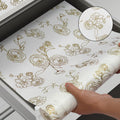 Shelf Cabinet Liner for Kitchen- Non Adhesive Drawer Liner Refrigerator Liner, Premium Waterproof
