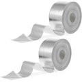 Zonon 2 Rolls Aluminum Foil Tape Heat Shield Tape Barrier Adhesive Reflective Fiberglass Thermal