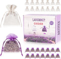 26 Pack Cedar and Lavendar Home Fragrance for Drawers and Closets - Stop Clothes Damage, Cedar
