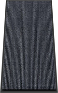 Kuyal Front Door Mat, 2'x4' Indoor Outdoor Entrance, Commercial Floor Inside Outside Entrance