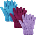 Patelai 3 Pairs Microfiber Plant Dusting Gloves Leaf Cleaning Gloves for Indoor Plants, Blinds