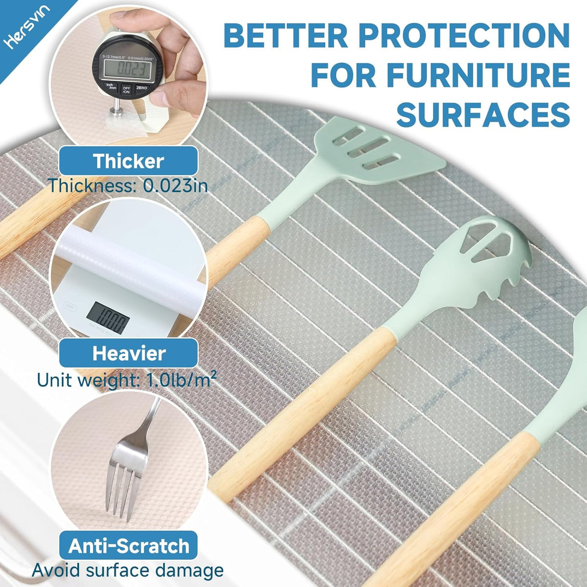 Shelf Liners 12 in x 20 ft EVA Drawer Mats, Non-Adhesive Cupboard Protector, Kitchen Cabinet Lining