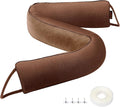 MAGZO Door Draft Stopper, 32 Inch Under Door Draft Blocker Noise Stopper, Weighted Wind Blocker