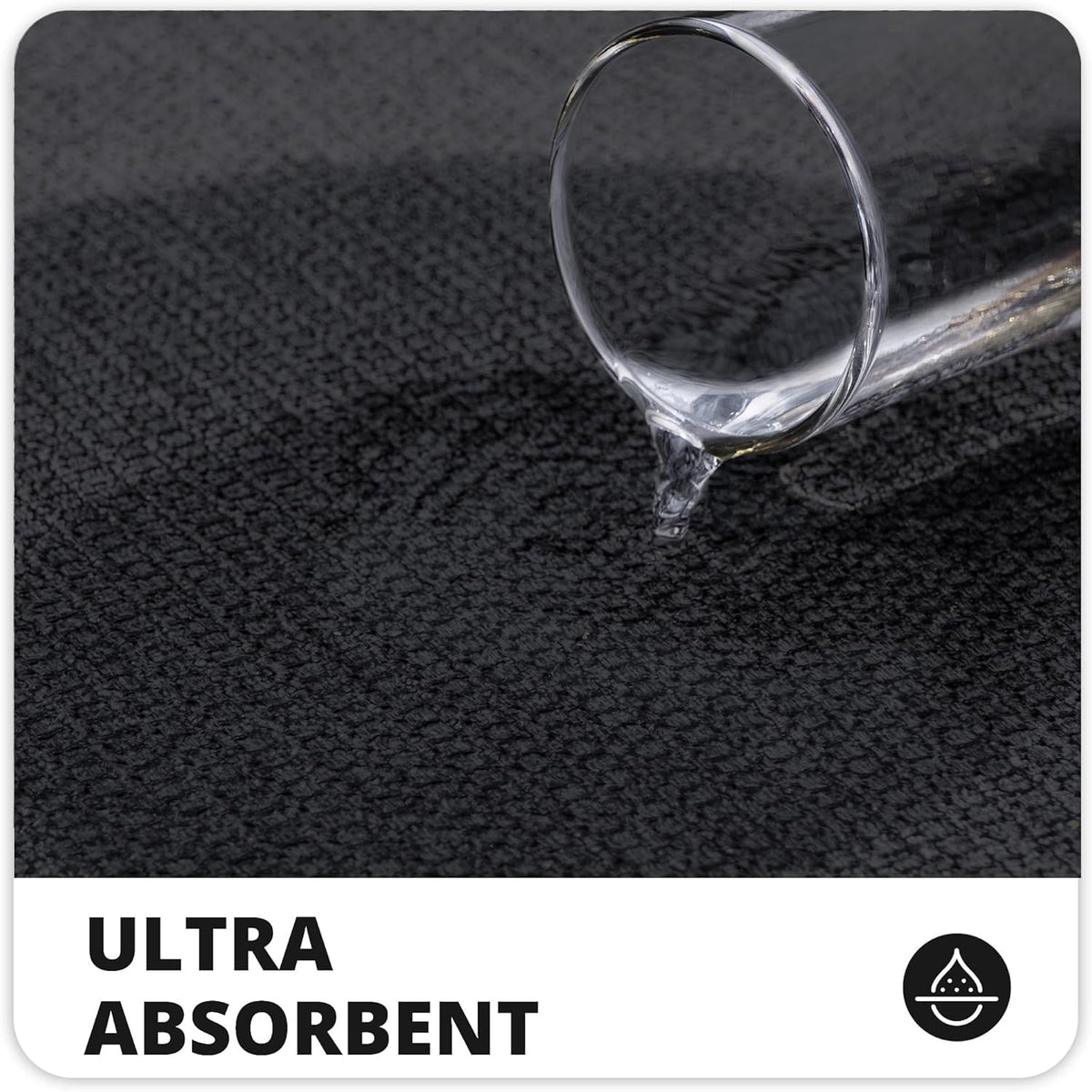 Bath Mat,Ultra Thin Bathroom Rugs,Rubber Bath Mats for Bathroom,No Slip Bath Rugs,Quick Dry,Machine
