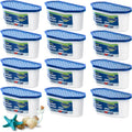 Moisture Absorbers, 12 Pack, Compact Dehumidifier for Closet, Efficient Humidity Absorber Boxes