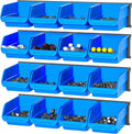Ultrawall Wall Mounted Storage Bins, Plastic Hanging Storage Organizer Bins, Garage Tool Storage