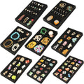 Jewelry Organizer Drawer 8 Set Jewelry Boxes Velvet Jewelry Drawer Organizer Stackable Jewelry Tray