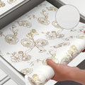 Shelf Cabinet Liner for Kitchen- Non Adhesive 17.5In x 20FT Drawer Liner Refrigerator Liner