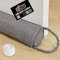 GORILLA GRIP Door Draft Stopper for Bottom of Doors, Weather Stripping Seal Blocks Hot Air, Noise