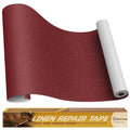Linen Repair Tape 16x90 inch, Self Adhesive Fabric Patches, Linen Patch Tape Kit, Fabric Repair