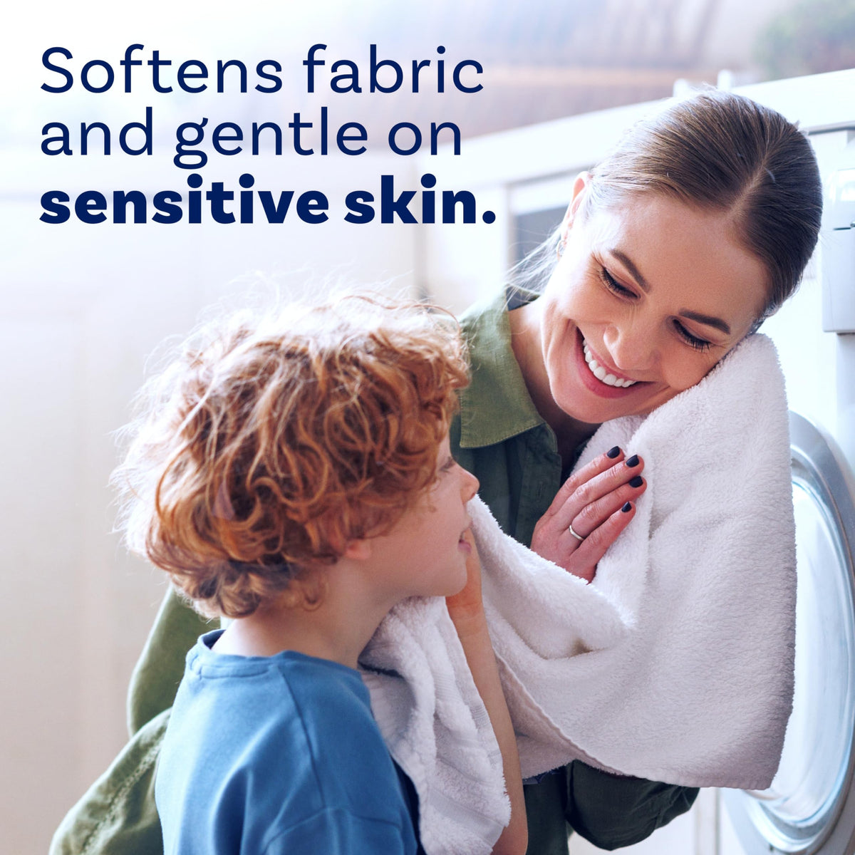Downy Free & Gentle Liquid Fabric Softener, 111 fl oz, 150 Loads, Hypoallergenic, Sensitive Skin