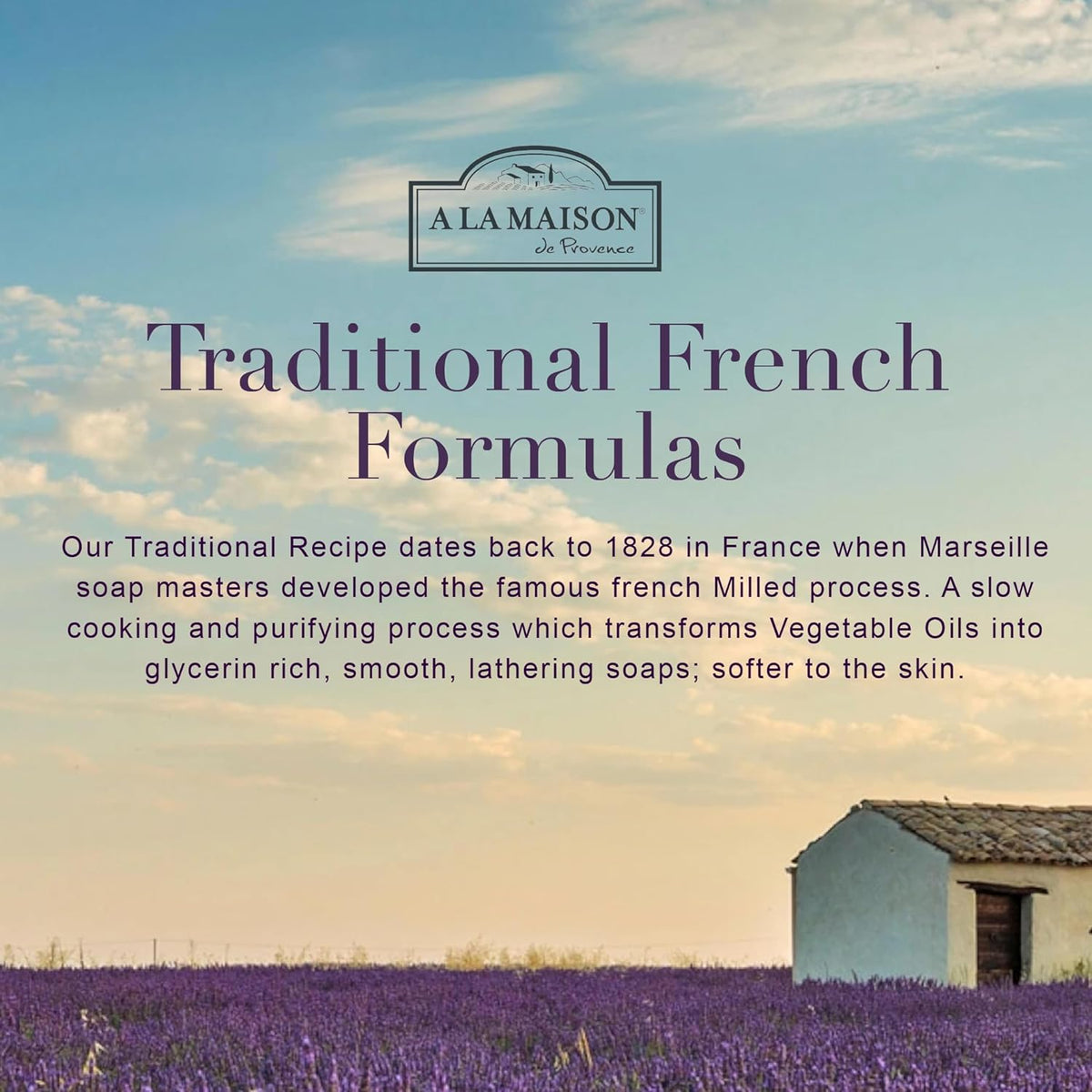 A LA MAISON French Liquid Hand Soap Eco-Friendly Refill Pouch, Fresh Sea Salt - Natural Hand Wash