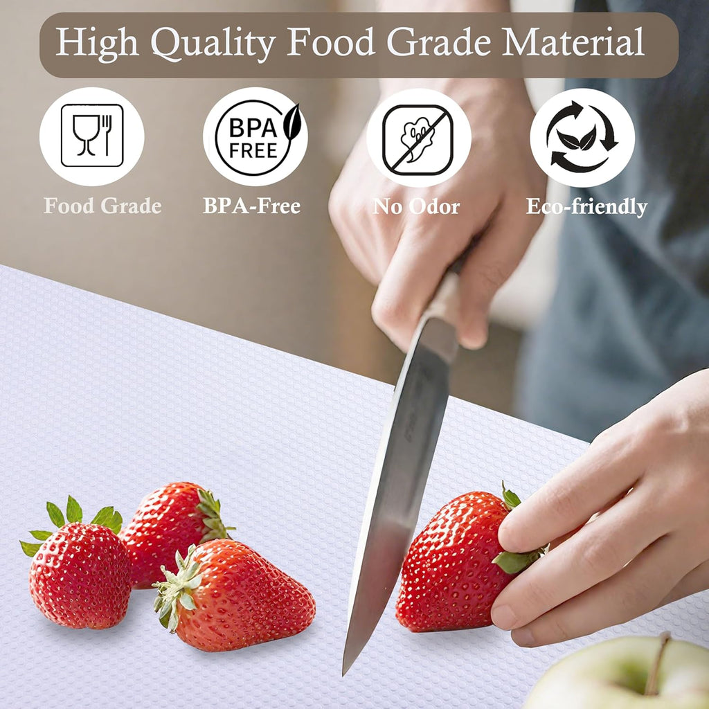 Shelf Liner Non-Slip 10 Inch Wide X 20 Ft Kitchen Cabinet Drawer Liners Waterproof & Oil-Proof