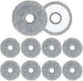 10 Pack Mop Pads for Dreame X40 Ultra/X40 Master/L40 Ultra/L10s Plus/L10s Pro Gen 2/L30 Ultra/X30