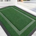 OLANLY Front Door Mat Indoor Outdoor Entrance, Waterproof All-Season, All-Weather Doormat, Sturdy