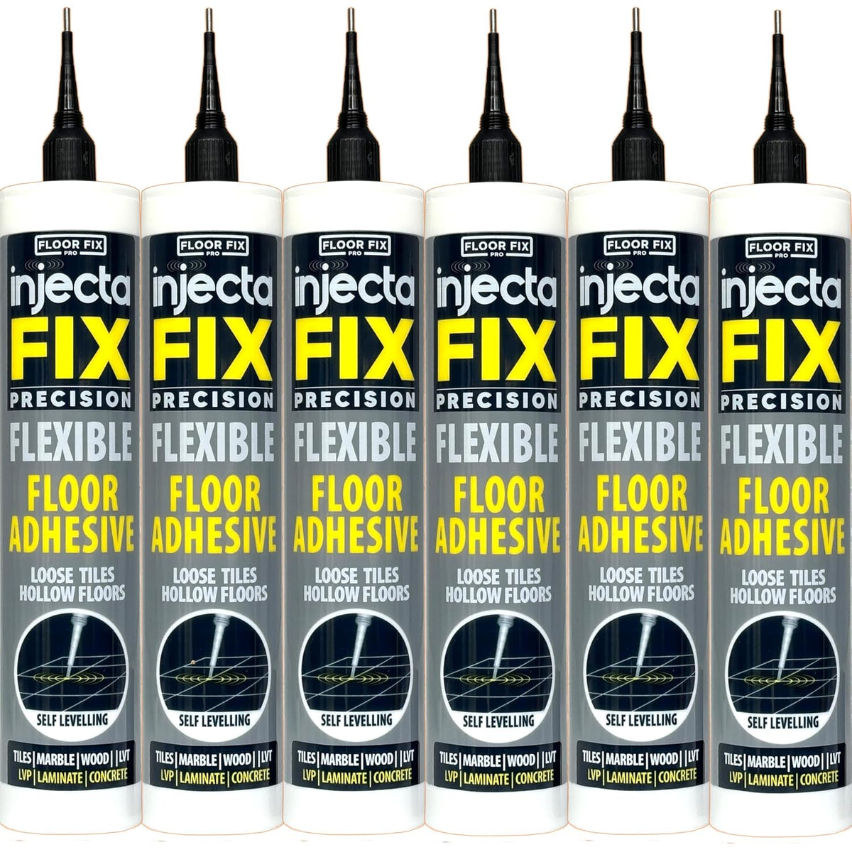 Precision 300ml from Floor-Fix Pro - Fix Loose Tiles - for Loose & Hollow Tiles, Wood, LVT &
