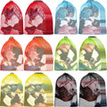 Berlune 36 Pcs Large Laundry Bag Colorful Extra Large Mesh Laundry Bag Bulk with Drawstring Heavy