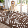 OLANLY Indoor Door Mat, 48x32 Inch, Dirt Resistant and Absorbent, Non-Slip Rubber Backing Floor
