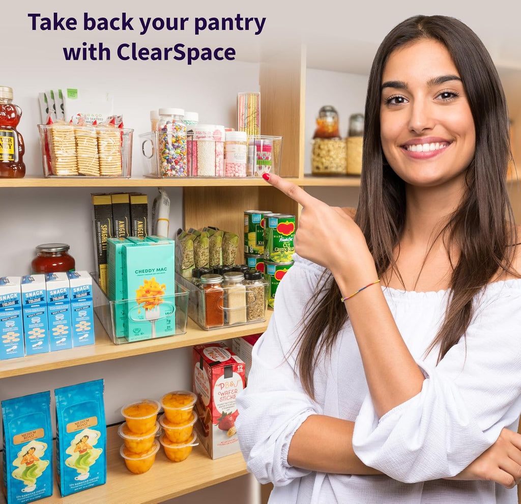 Pantry Organizers and Storage and Cabinet Organizer, 4 Pack - Kitchen Organizers and Storage, Great