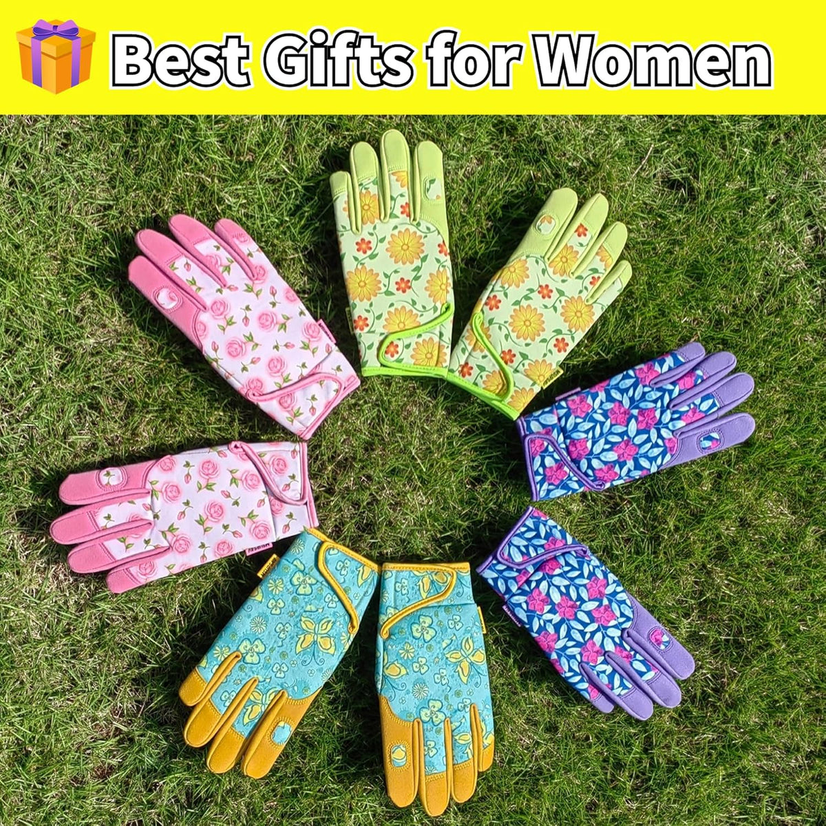 Thorn Proof&Puncture Resistant Gardening Gloves with Grip,Garden Gloves for Women, Leather Work