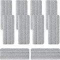 10Pcs Joymoop Mop Replacement Pads, 13 * 4.9'' Universal Mop Pads Mop Head Refills Washable Wet