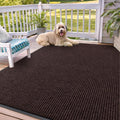 OLANLY Front Door Mat Indoor Outdoor Entrance, Waterproof Heavy Duty Doormat, Fade Resistant, Low