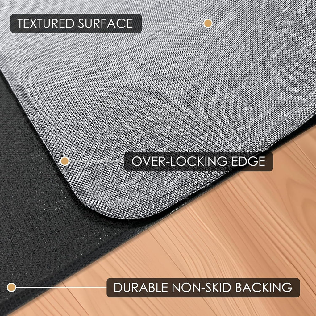 Kuyal Office Chair Mat for Hardwood Floor, 36" x 48" Heavy Duty Desk Chair Mat for Office & Home