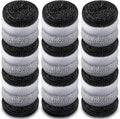 Blulu Plastic Dish Scrubbers for Dishes Pot Round Nylon Pad, Mesh Scouring Non Scratch Pads(Simple