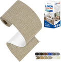 KING MOUNTAIN Linen Repair Patches, Self-Adhesive Fabric Patches, 4 X 63 inch Extra Size, Multi