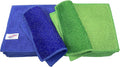 12 Pack Microfiber Scrub Dish Cleaning Cloth, Non-Scratch, Reusable & Durable for Pan Pot Dish