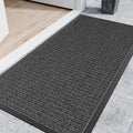 Indoor Outdoor Front Door Mats, 48" x 36" Rubber Backing Non Slip Durable Welcome Floor Mats for
