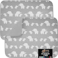 GORILLA GRIP Ultra Water Absorbent Microfiber Dish Drying Mat, Quick Dry Mesh, Slip Resistant Pad