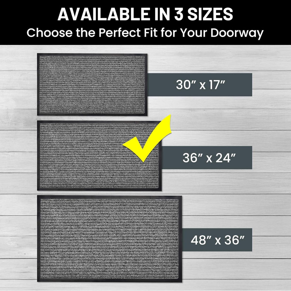Sierra Concepts Front Door Mat Welcome Floor Mats - Entryway Indoor Outdoor Entrance Doormat