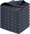 Homaxy 100% Cotton Terry Kitchen Dish Cloths, Ultra Soft and Absorbent Dish Towels for Kitchen