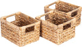 Small Wicker Baskets for Organizing Bathroom, Hyacinth Baskets for Storage, Wicker Storage Basket