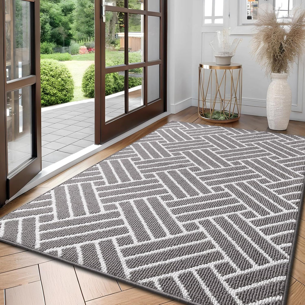 OLANLY Large Indoor Door Mat, 71x47 Inch, Dirt Resistant and Absorbent, Non-Slip Rubber Backing