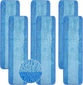 6 Pack Microfiber Cleaning Pads are Compatible with Bona Mop,18 Inch Replaceable Mop Pad
