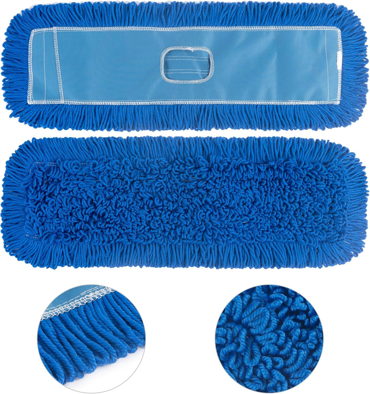 Matthew 36'' Microfiber Loop Dust Mop Washable Commercial&Residential Heavy Duty Mop Head