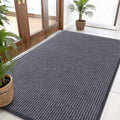 OLANLY Front Door Mat Indoor Outdoor Entrance, Waterproof Heavy Duty Doormat, Fade Resistant, Low