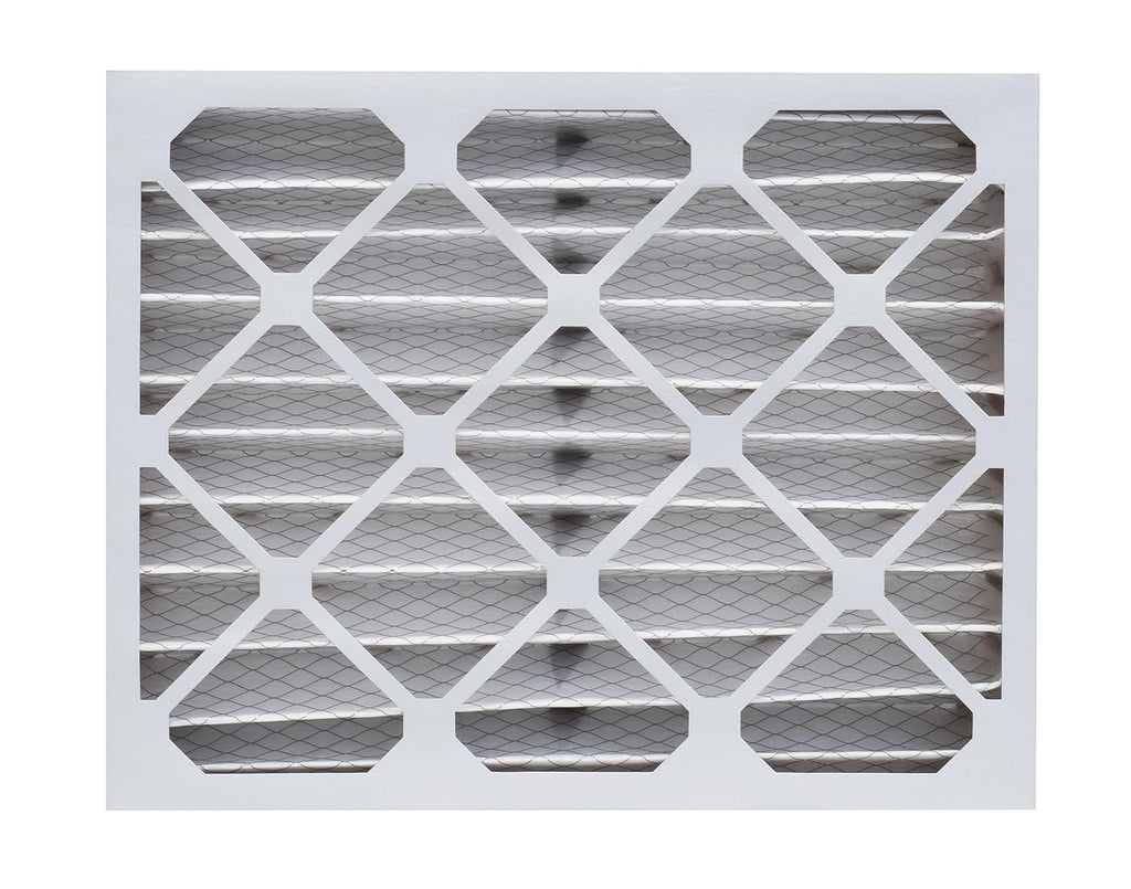 Aerostar 16x20x4 MERV 8 - 6 Count - Pleated HVAC, Furnace & Air Conditioner Filters - Removes Dust