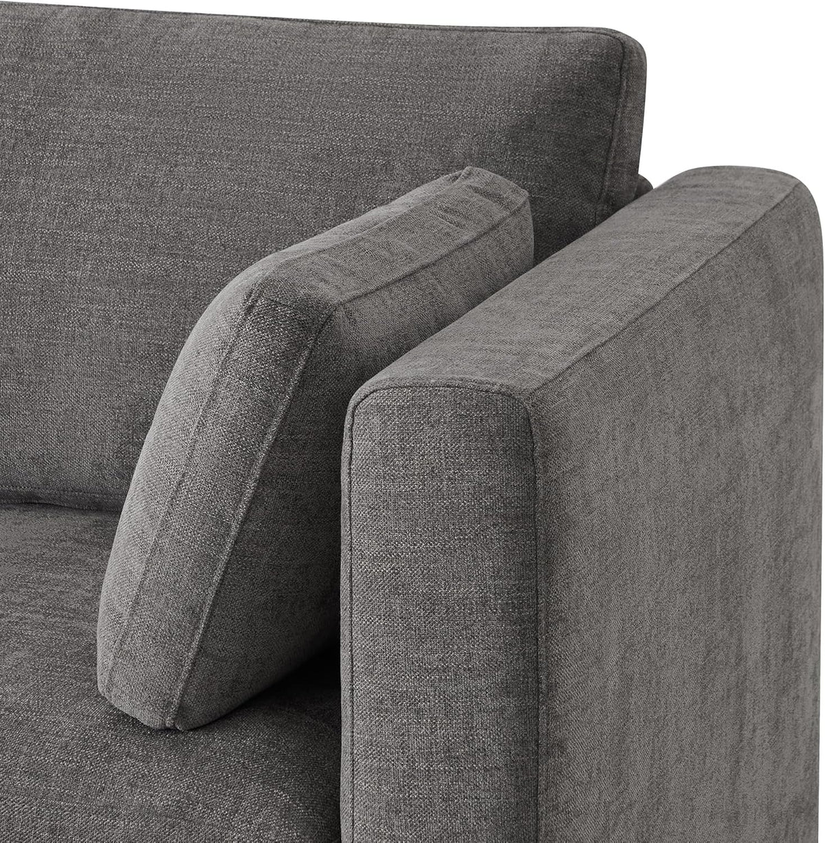 CHITA Oversized Modular Cloud Sectional Fabric Sofa Set, FSC Certified U Shaped Couch Reversible