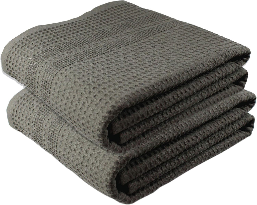 GILDEN TREE Waffle Bath Sheet Large Bath Towels Quick Dry Thin Body Towels, 40x80 Oversized Bath