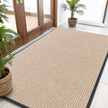 OLANLY Front Door Mat Indoor Outdoor Entrance, Waterproof Heavy Duty Doormat, Fade Resistant, Low