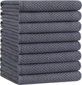 Homaxy 100% Cotton Oversized Waffle Weave Kitchen Dish Towels, Ultra Soft Absorbent Quick Drying