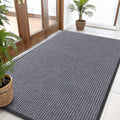OLANLY Front Door Mat Indoor Outdoor Entrance, Waterproof Heavy Duty Doormat, Fade Resistant, Low