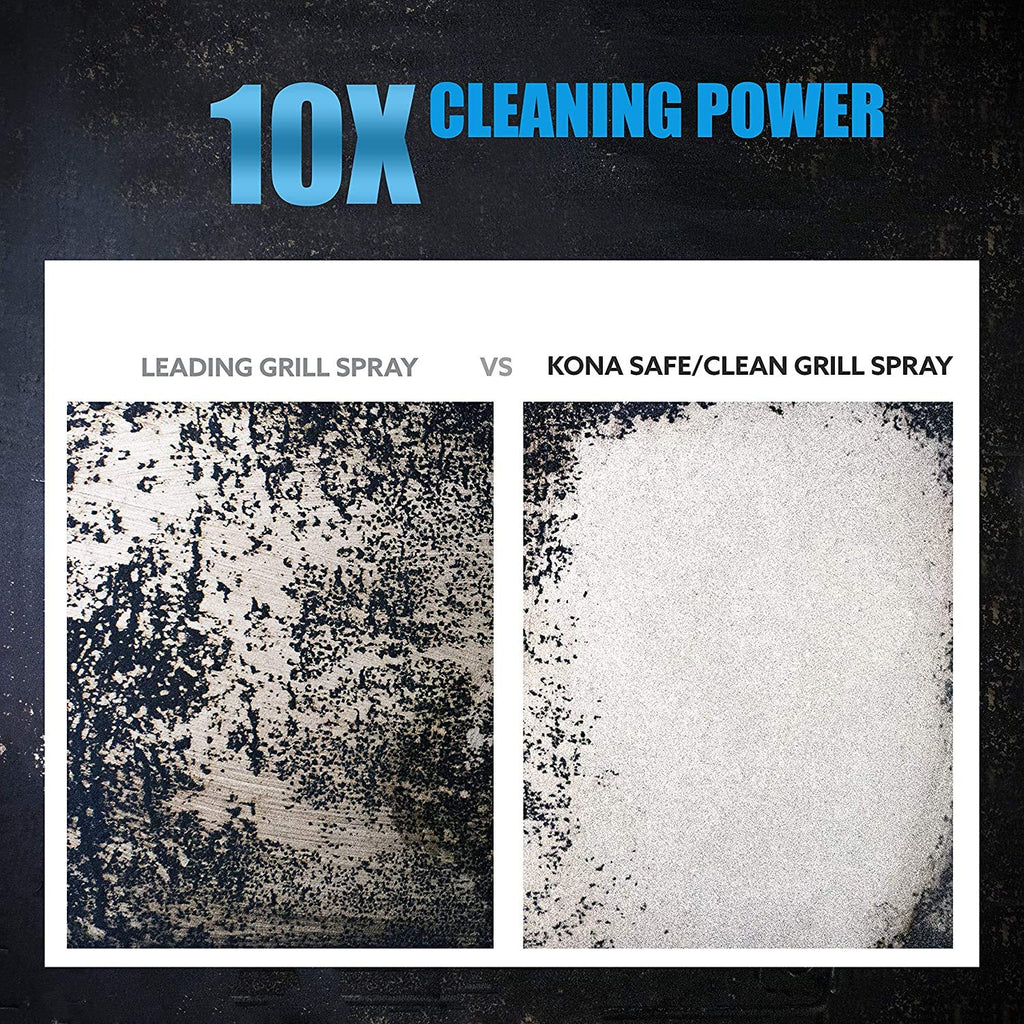 Kona Professional Grade Grill Cleaner Spray, 23 oz - Heavy-Duty Degreaser